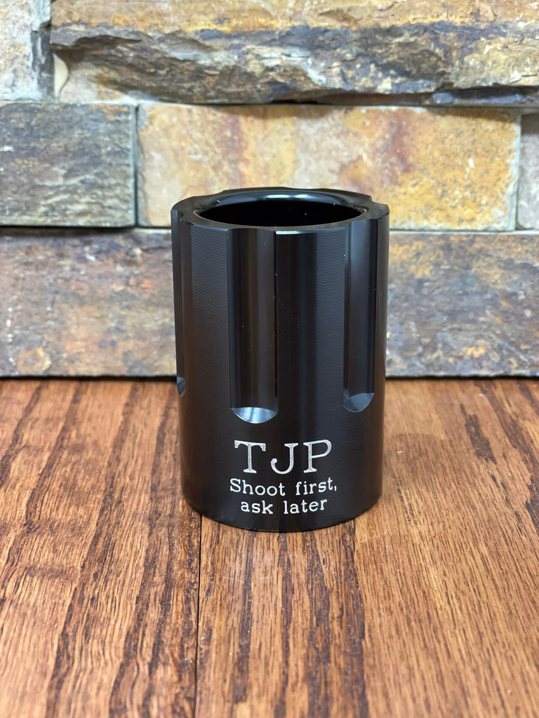 Revolver Shot Glass Personalized