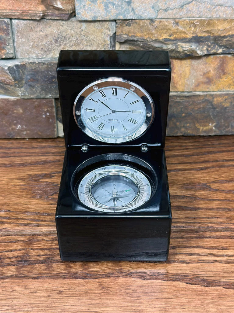 Personalized Nautical Compass Clock