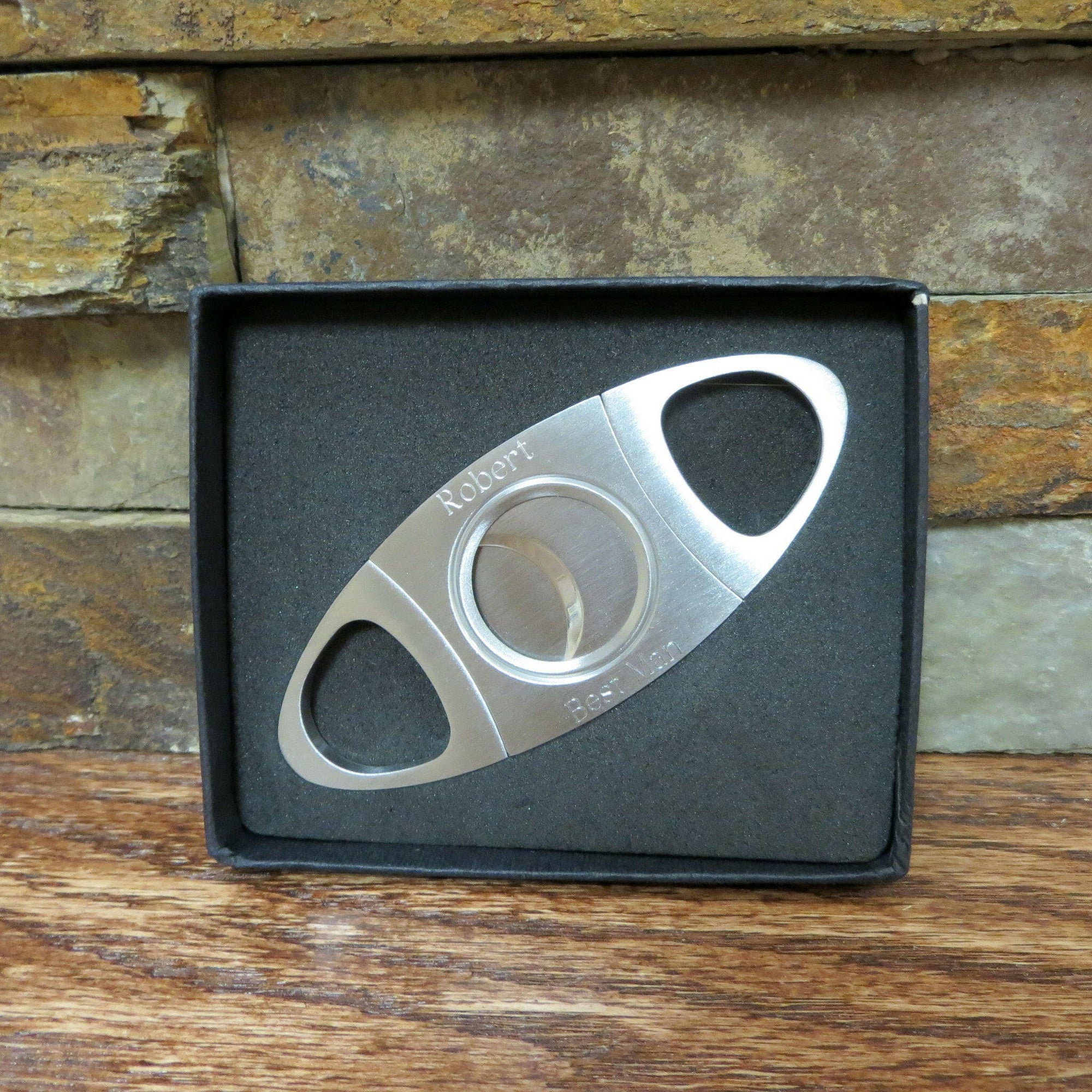 Personalized Guillotine Cutter.