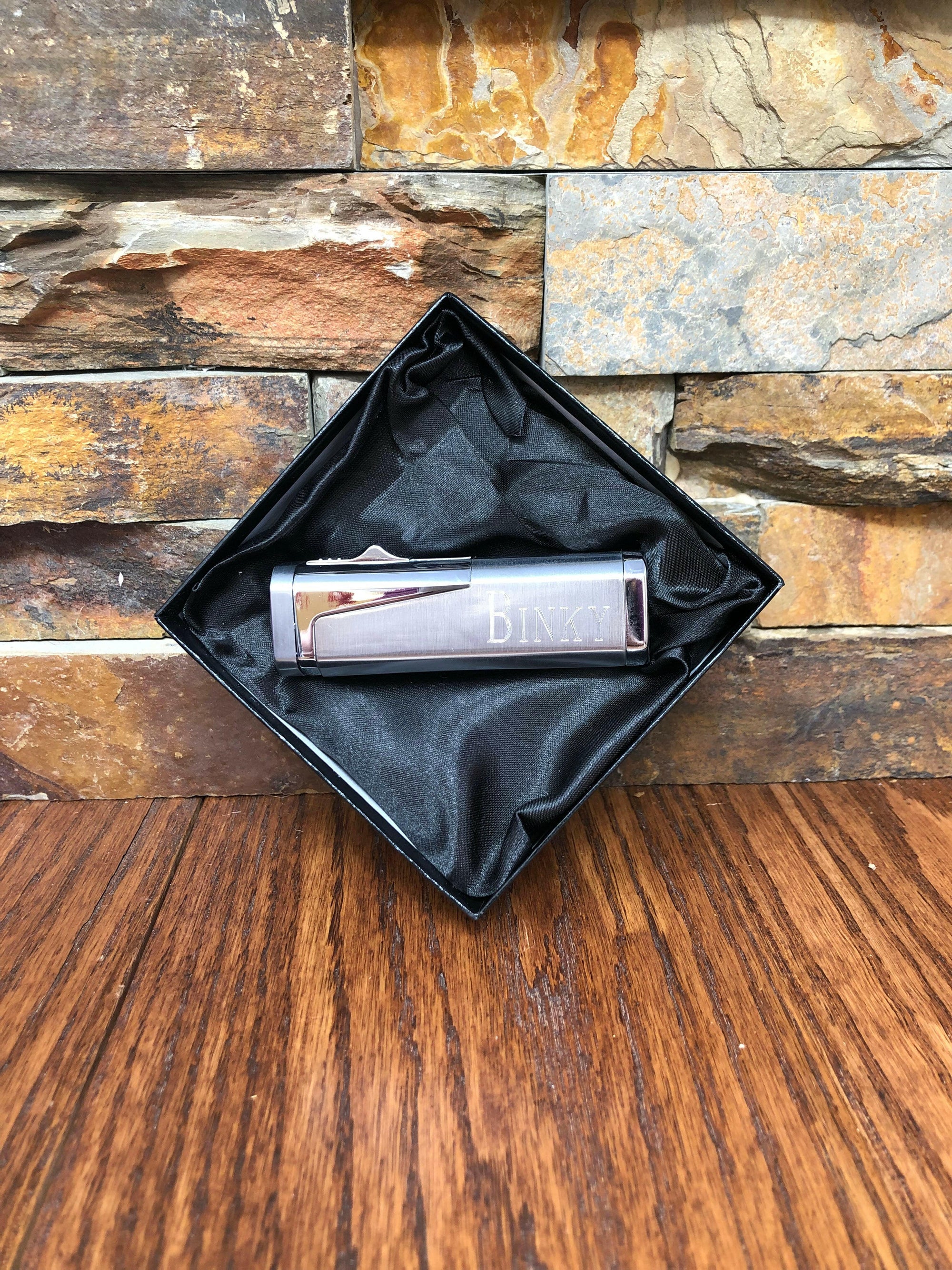 Personalized Cigar Accessory Kit.