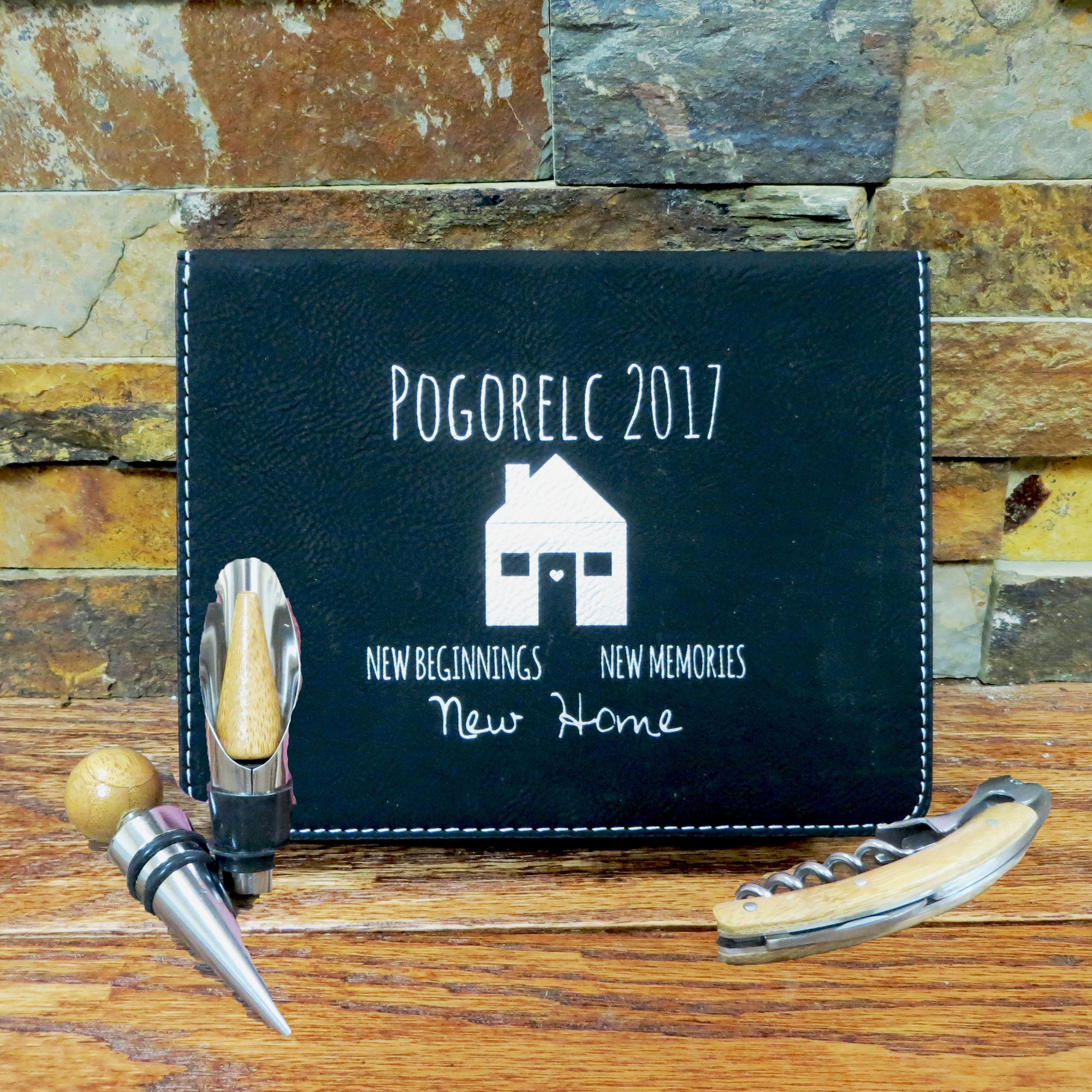 Personalized Wine Accessory Kit