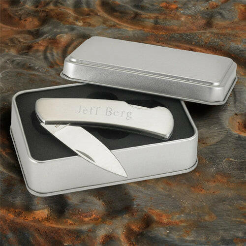 Stainless Steel Lock Back Knife.