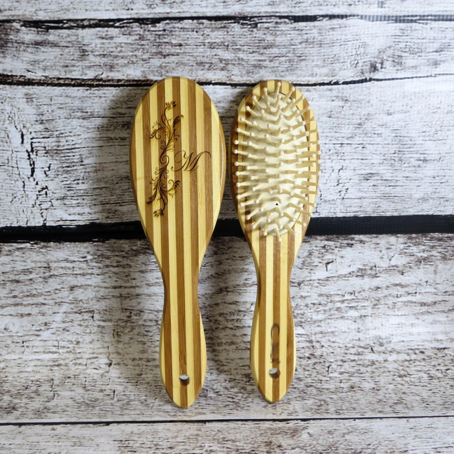 Personalized Wooden Brush.