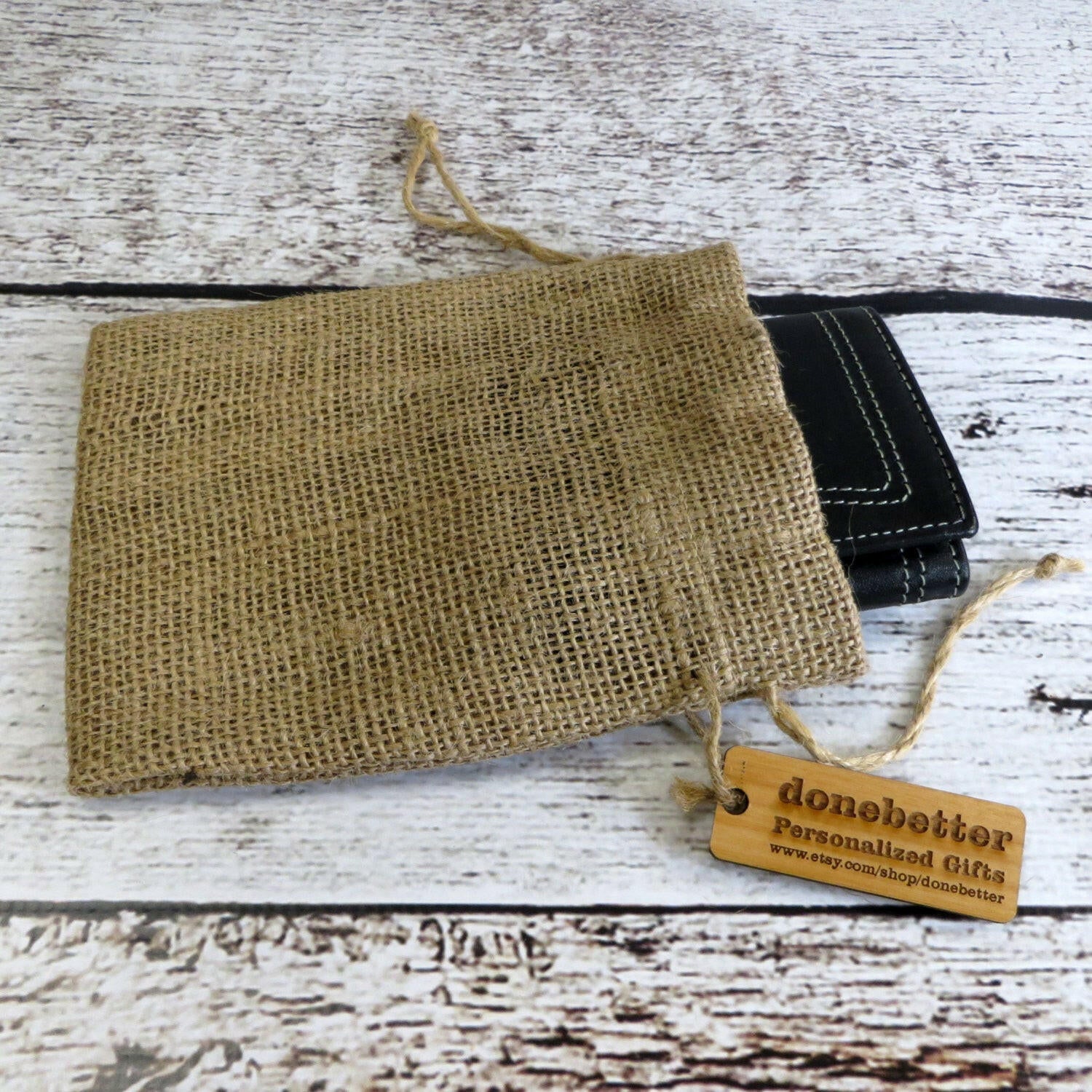 Tri-Fold Personalized Wallet.