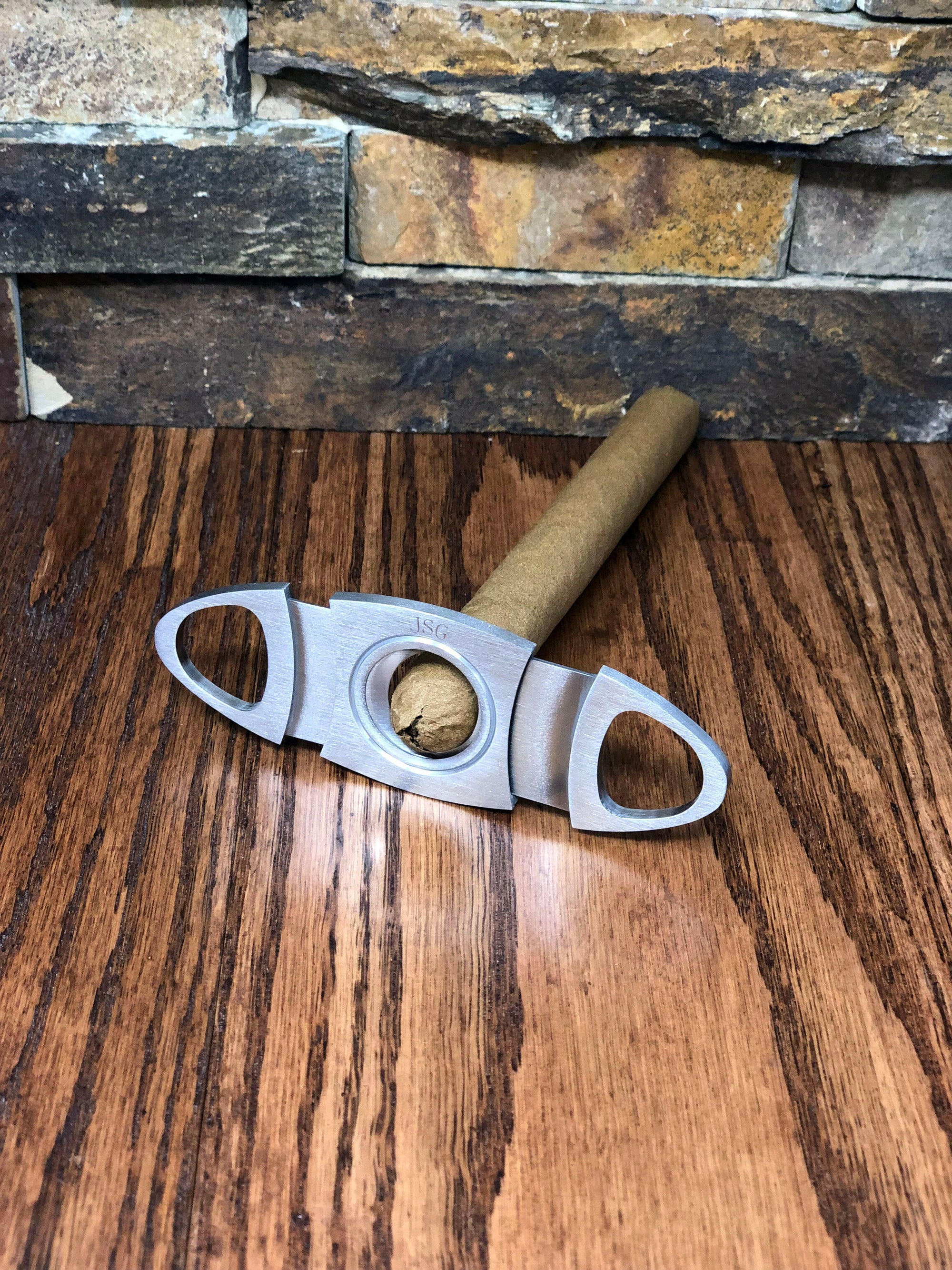 Personalized Guillotine Cutter.