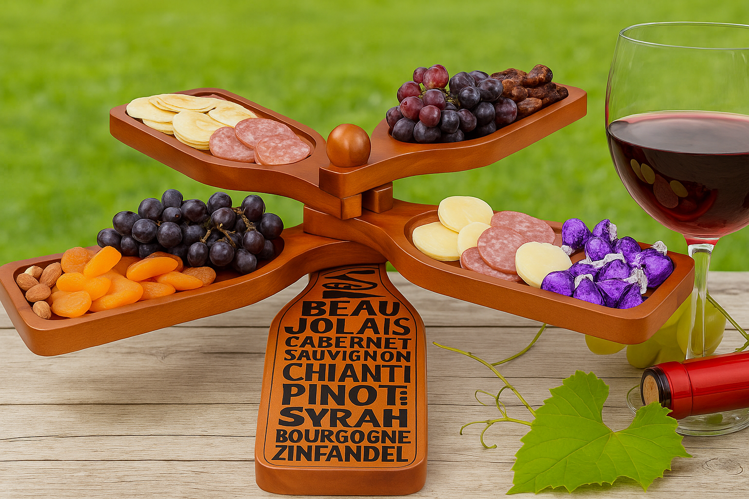 Personalized Appetizer Charcuterie Tray