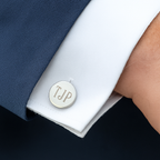 Personalized Round Cuff Links