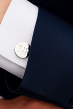 Personalized Round Cuff Links