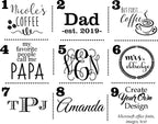 Custom Design Christmas Coffee Mug.