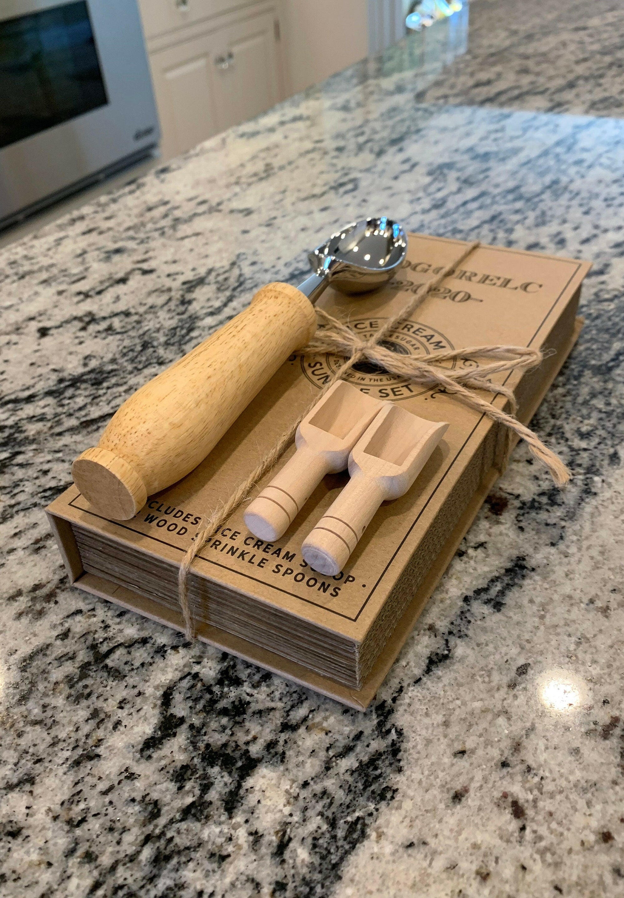 Personalized Ice Cream Scoop Gift Set.