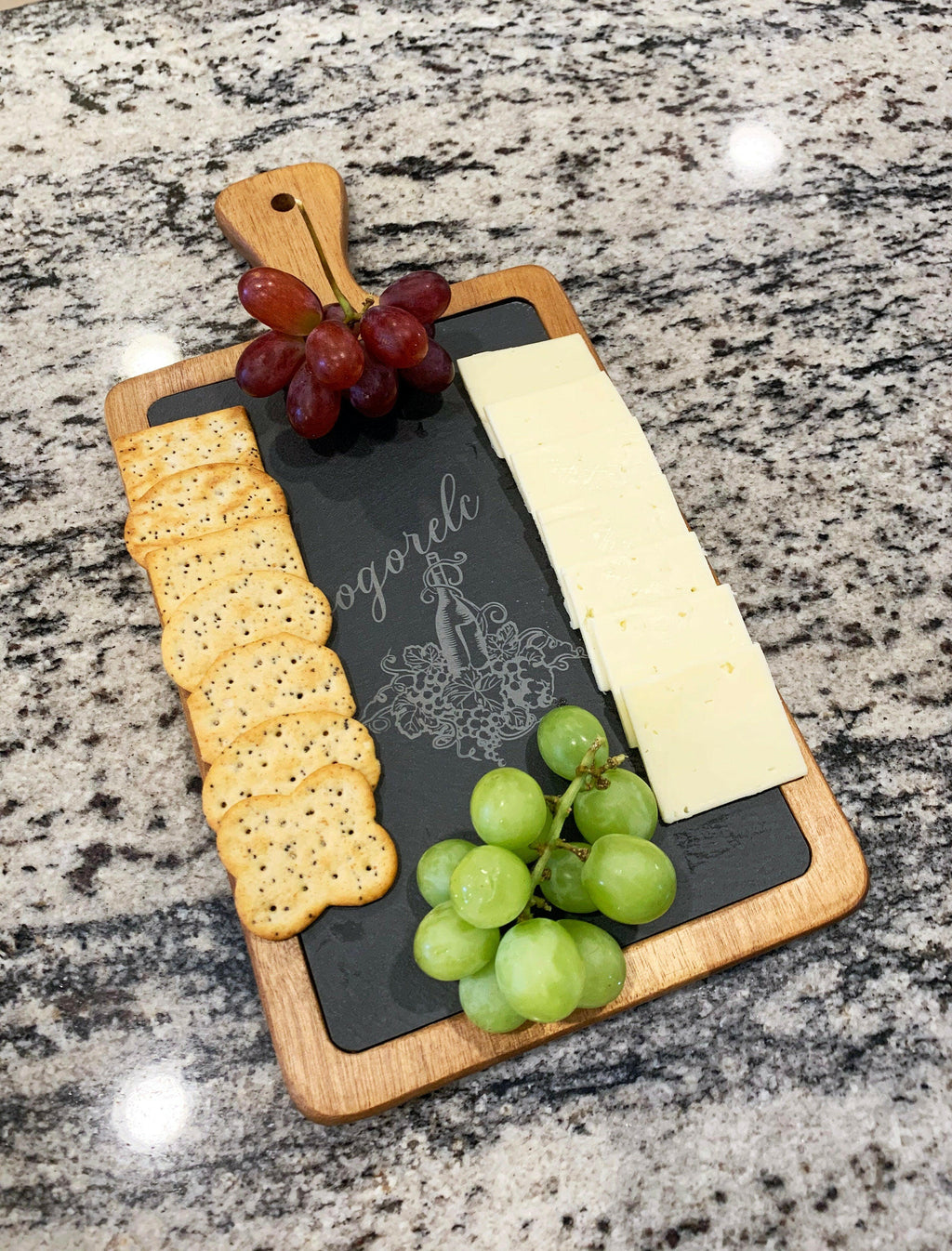 Personalized Slate Appetizer Board.