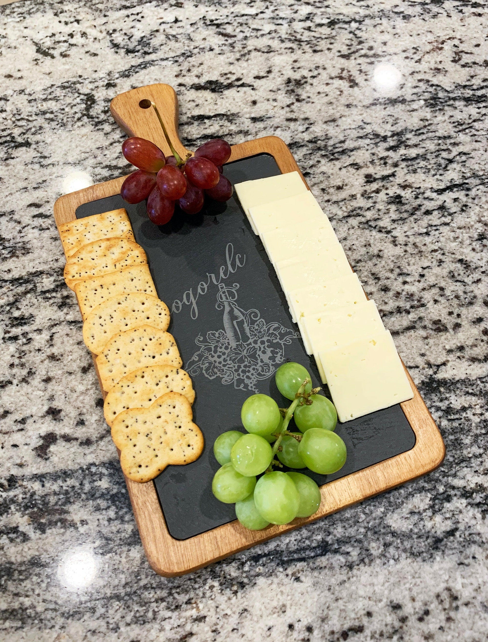 Personalized Slate Appetizer Board.