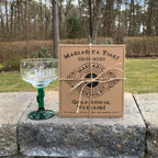 Personalized Margarita Gift Box Set.