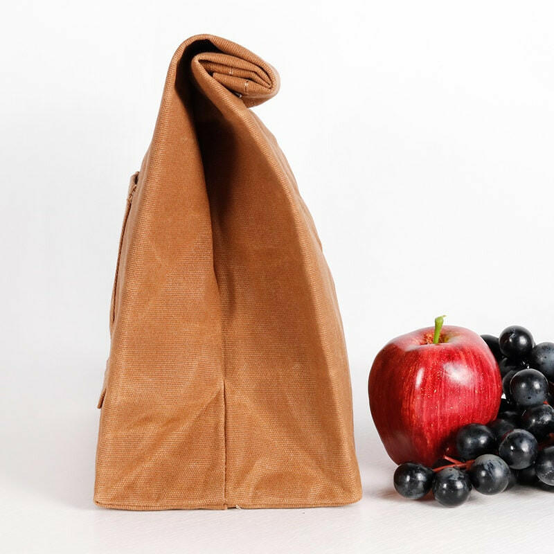Personalized Canvas Lunch Bag.