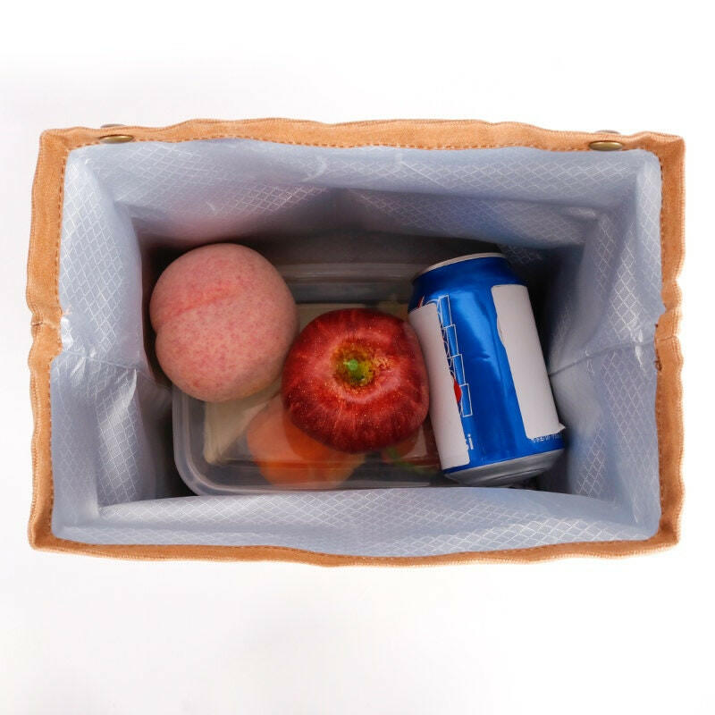 Personalized Canvas Lunch Bag.