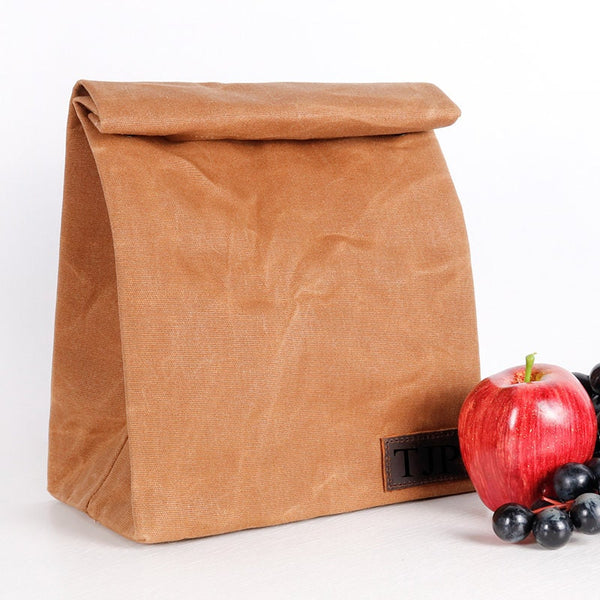 Personalized Canvas Lunch Bag