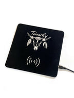 Personalized Charging Mat Docking Station.