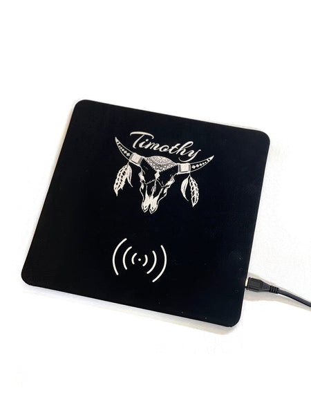 Personalized Charging Mat Docking Station