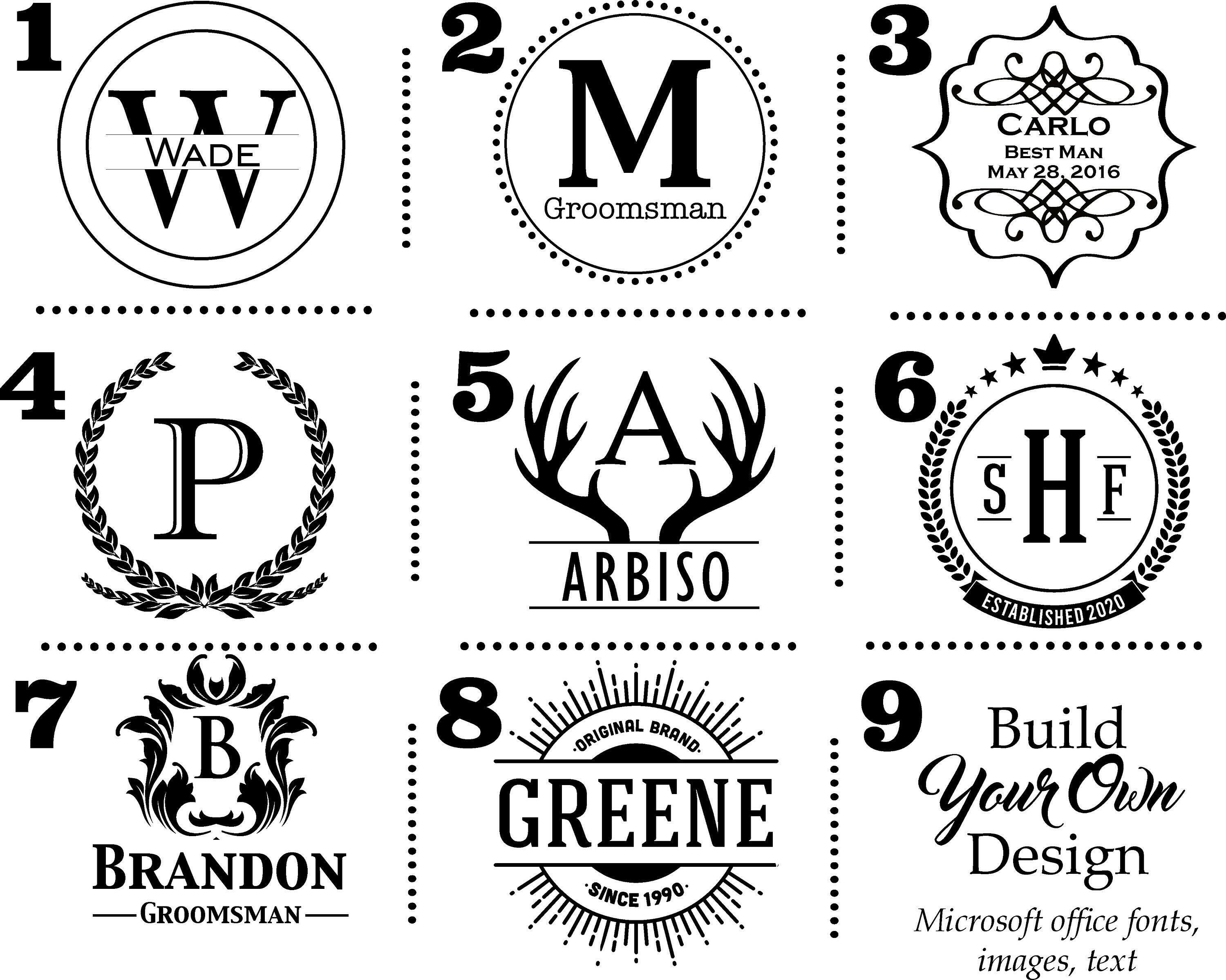 Personalized Bourbon Tasting Glass.