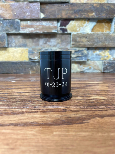Personalized Bullet Shot Glass 30MM A-10 Warthog