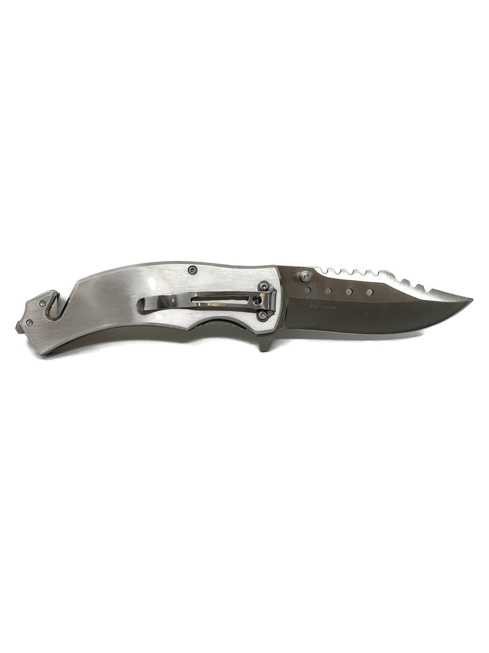 Personalized Survival Pocket Knife.