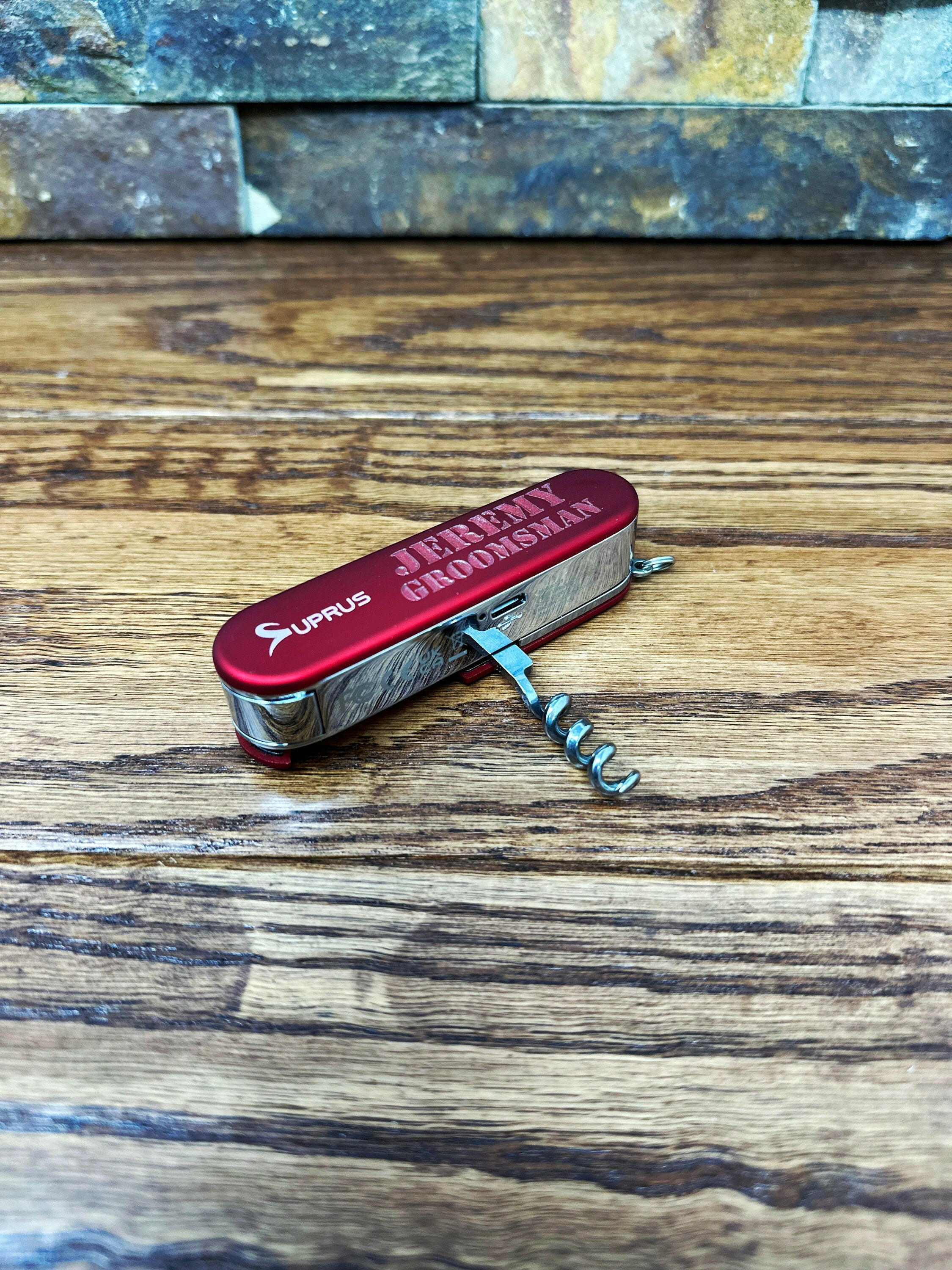 Personalized Multi-Tool w Electric Lighter.