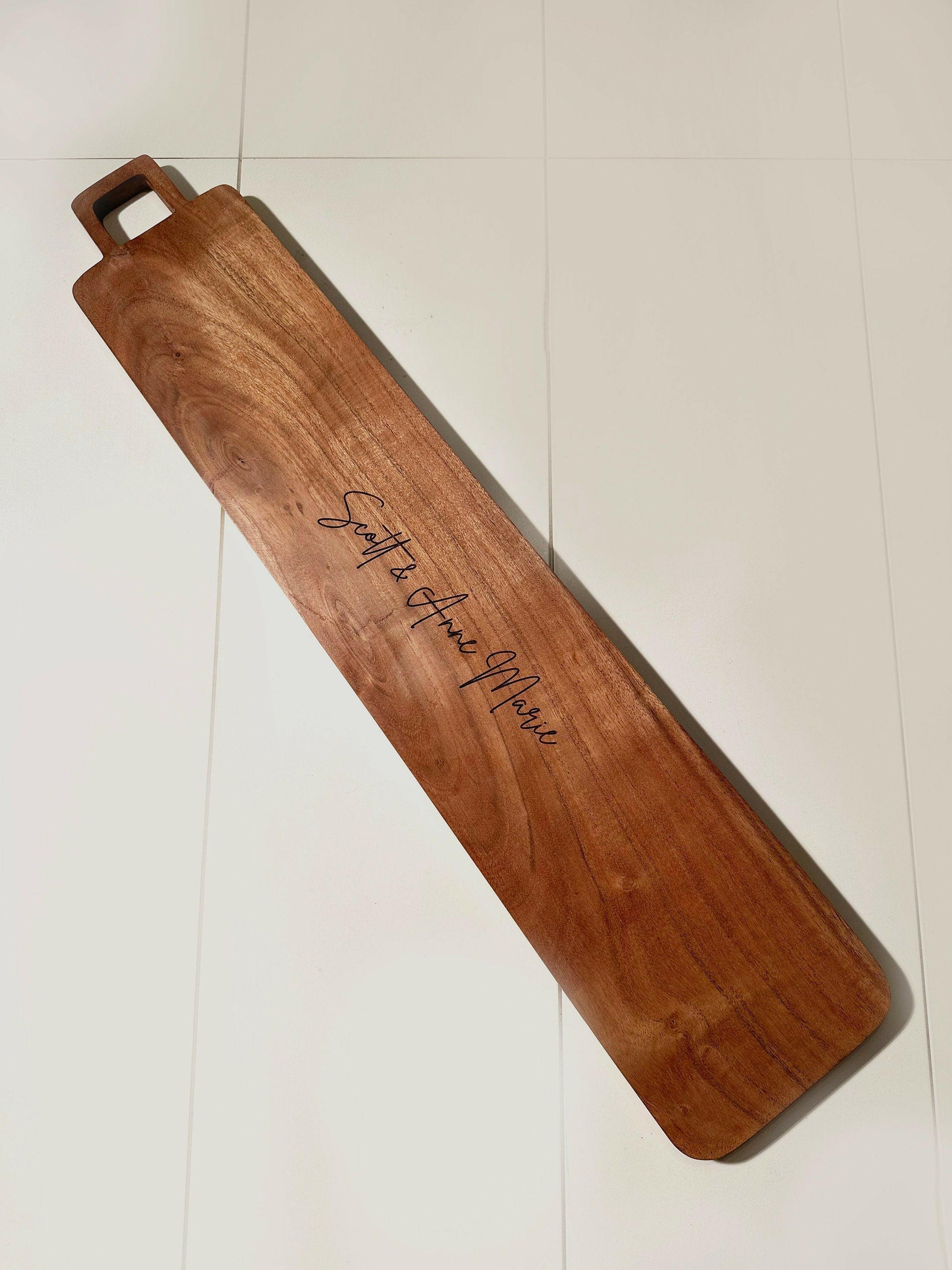 Personalized Large Charcuterie Board.
