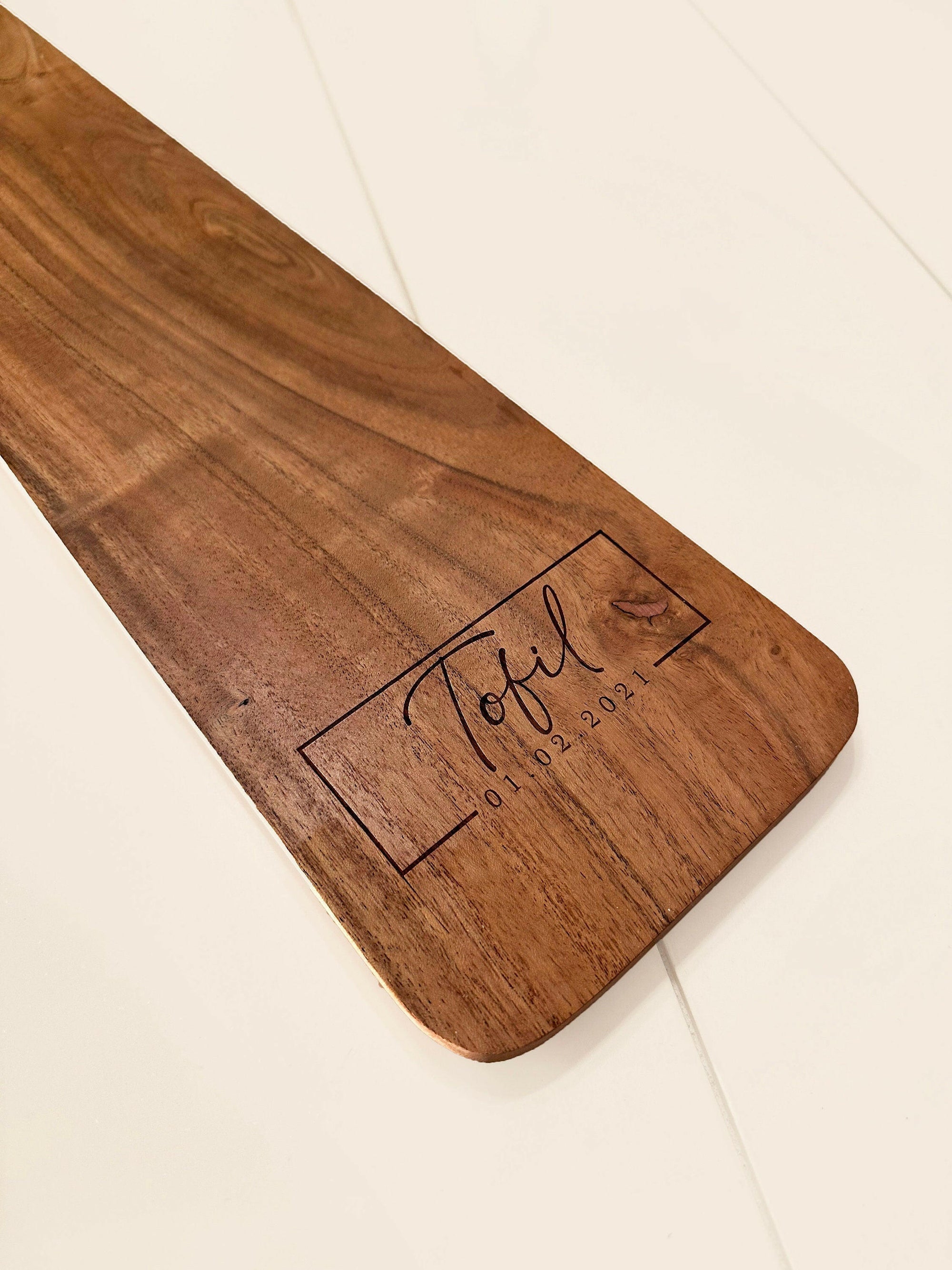 Personalized Large Charcuterie Board.