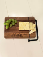 Personalized Cheese Cutting Board, Acacia Wood.