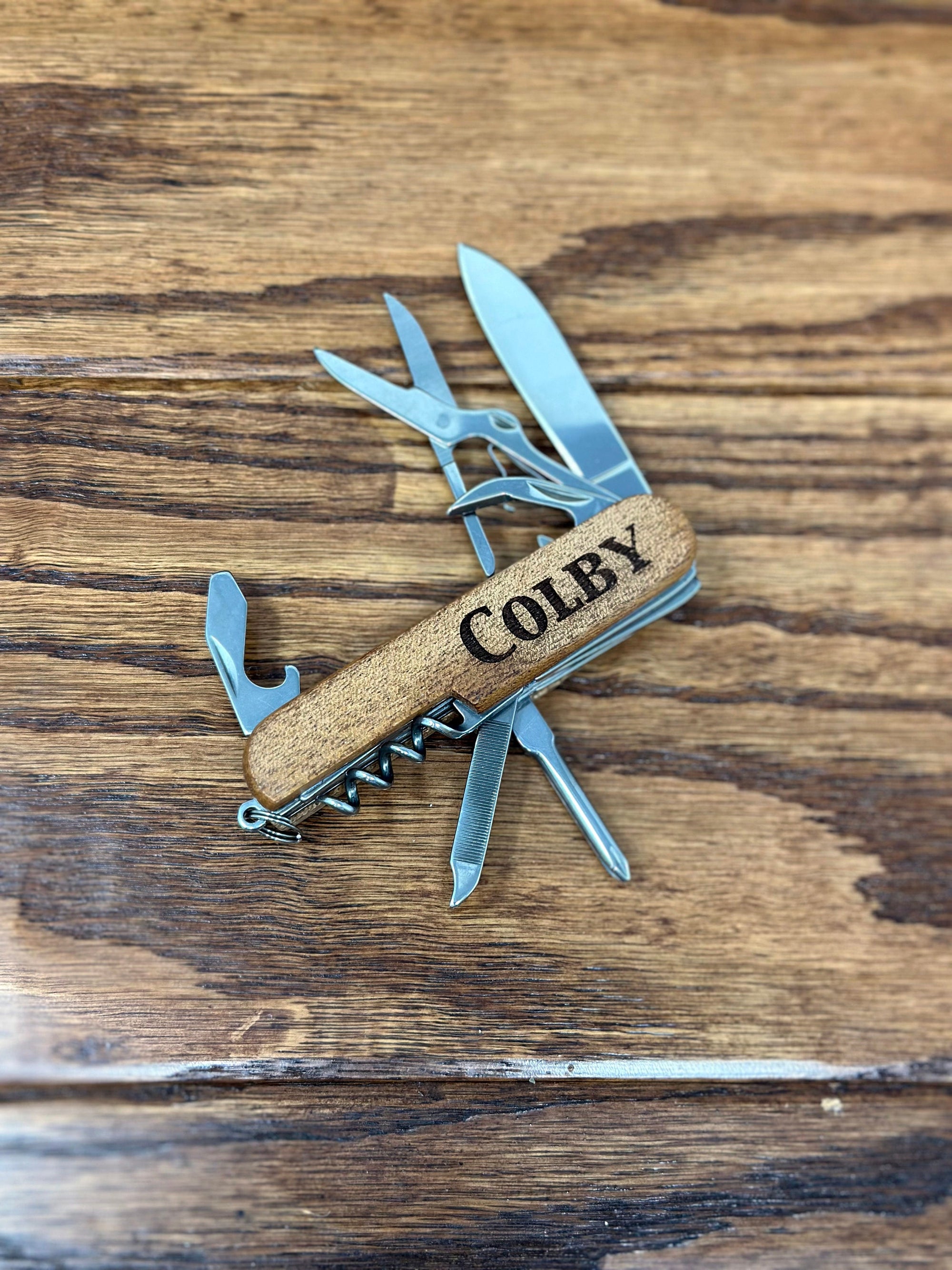 Personalized Wooden Multi-Tool
