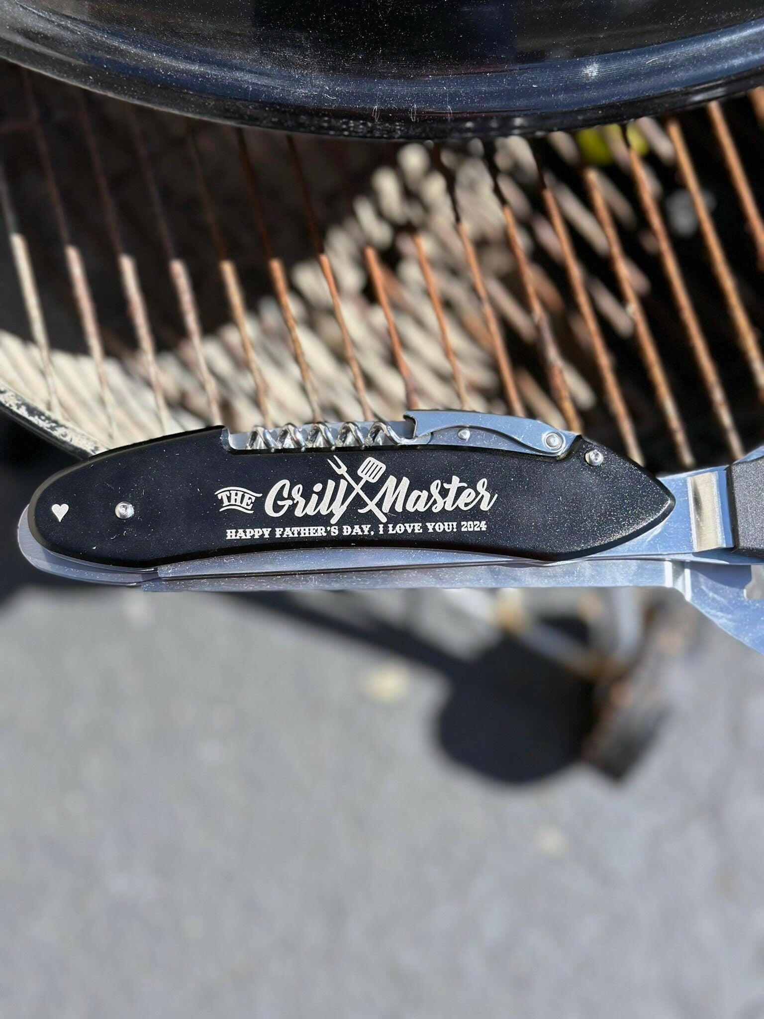 Personalized Folding BBQ Tool.