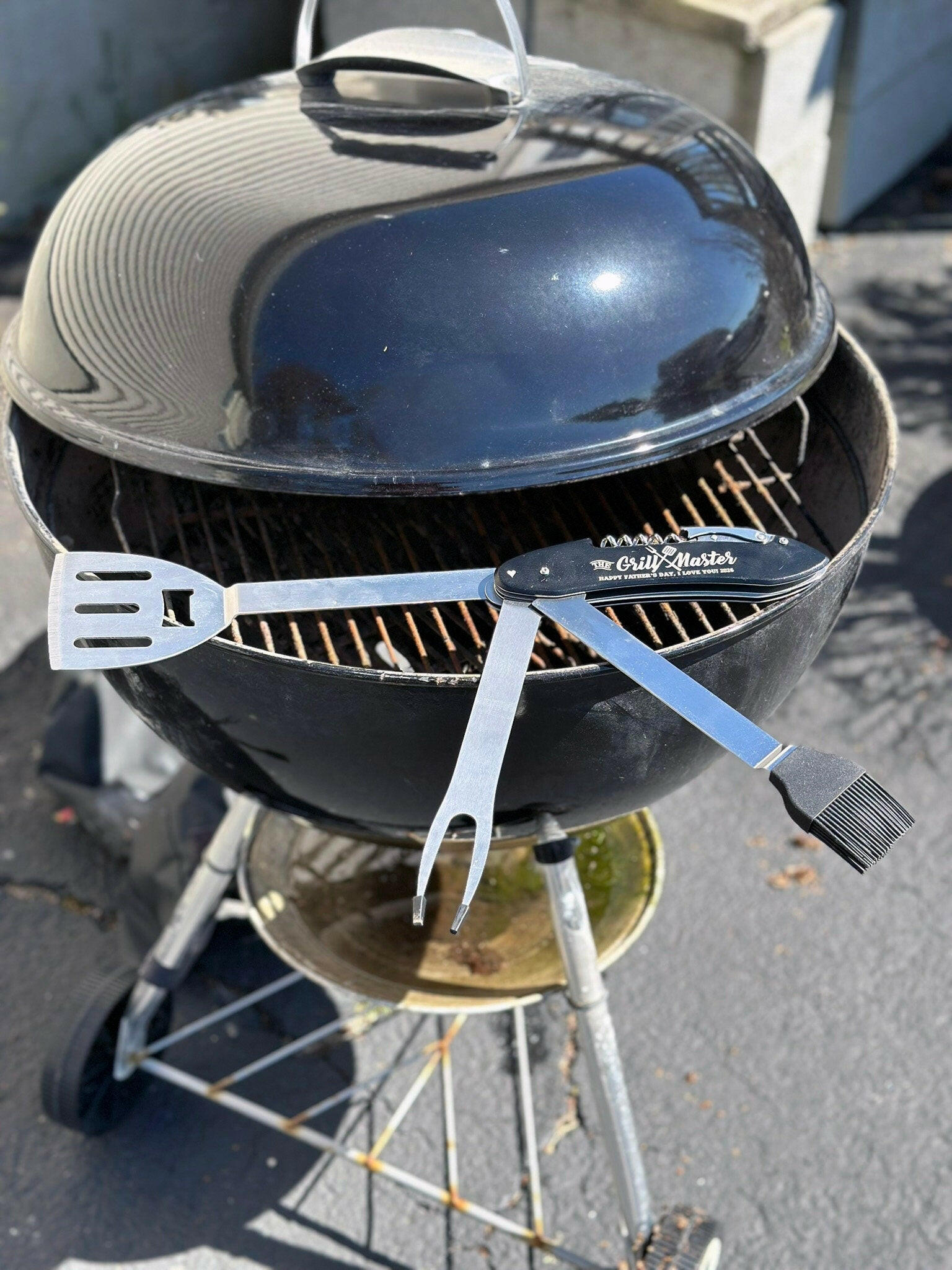 Personalized Folding BBQ Tool.