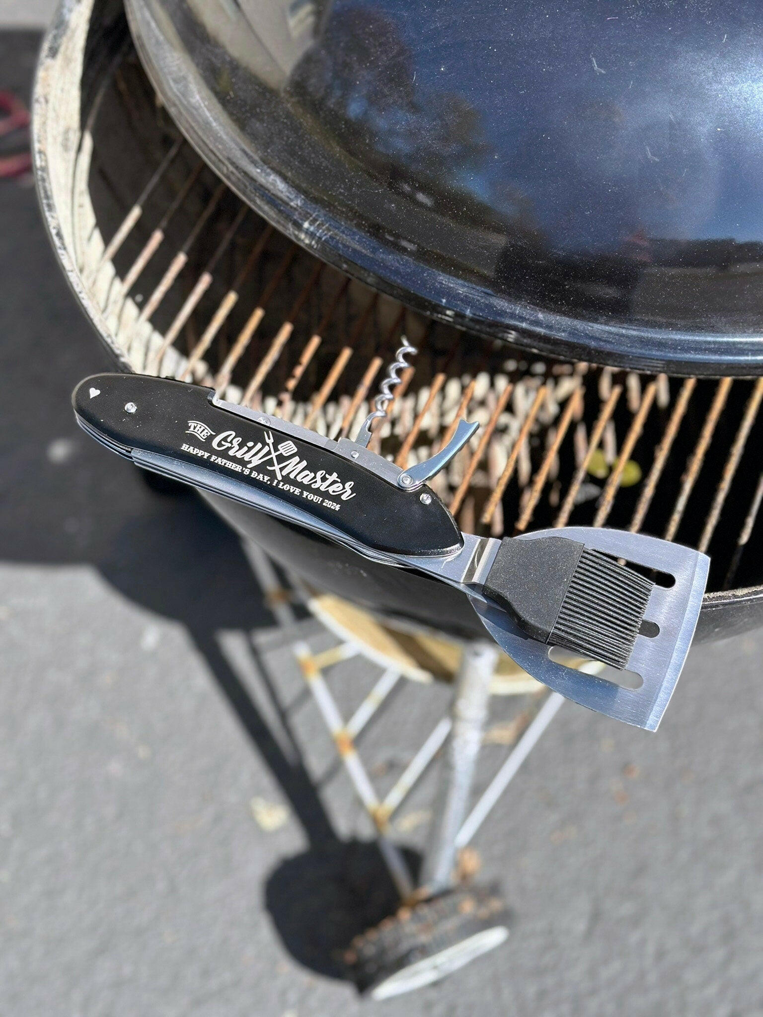 Personalized Folding BBQ Tool.