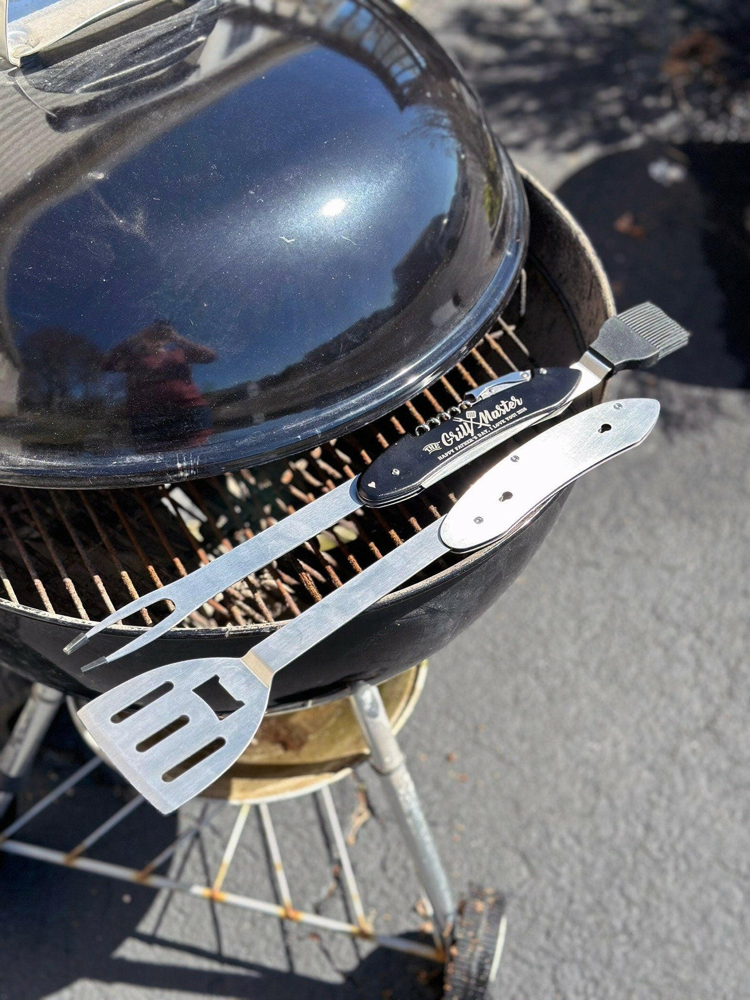 Personalized Folding BBQ Tool.