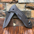 Customized Metal Tactical Pocket Knife.