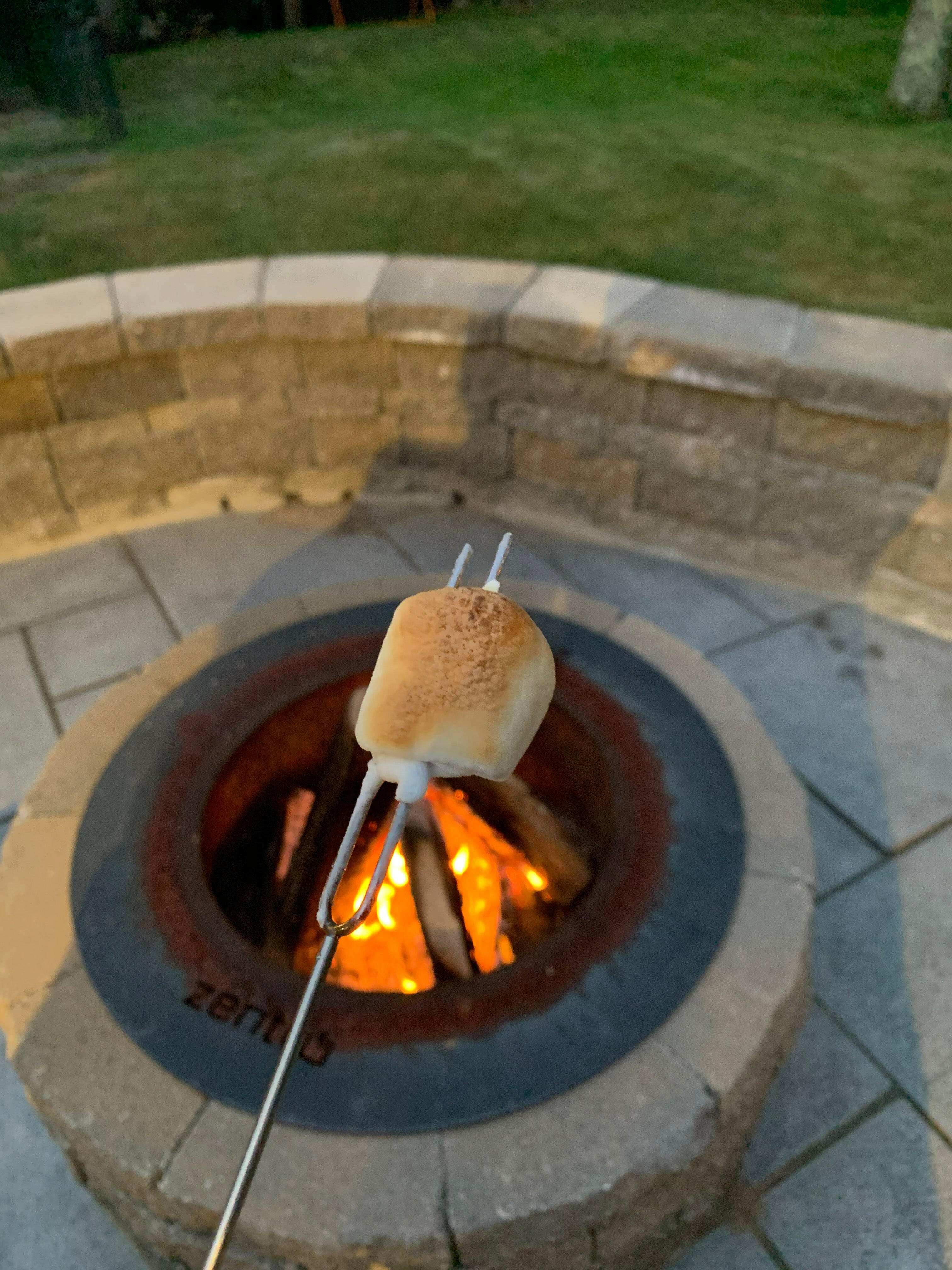 Personalized Telescoping S'mores Stick.