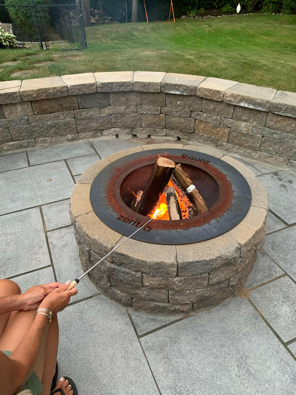 Personalized Telescoping S'mores Stick.