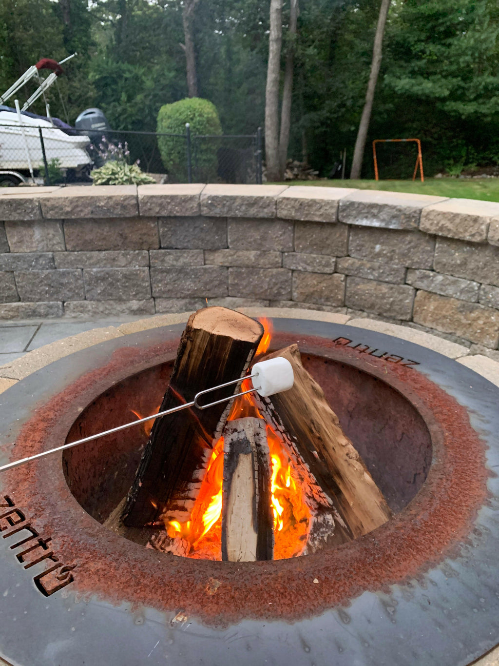 Personalized Telescoping S'mores Stick.