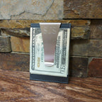 Leather Card Holder w/ Money Clip