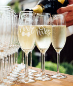 Custom Engraved Champagne Flute