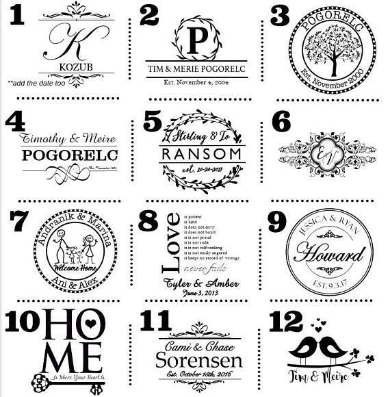 Extra Large Personalized Family Cutting Board.