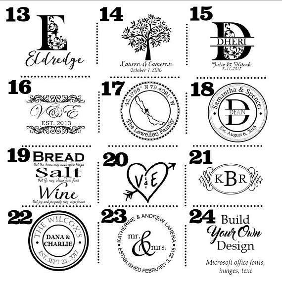 Extra Large Personalized Family Cutting Board.