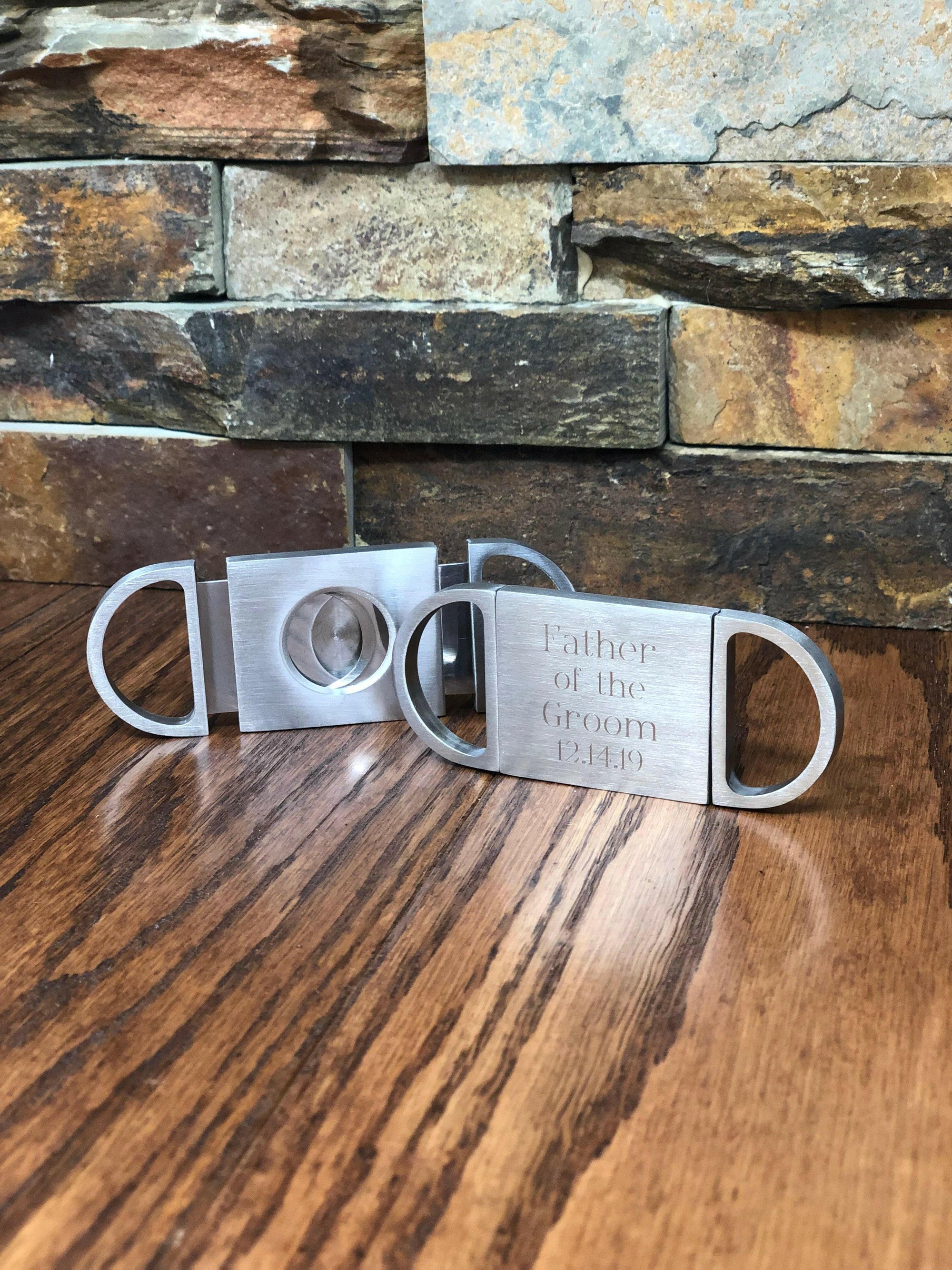 Cigar Lighter with Cigar Cutter Set