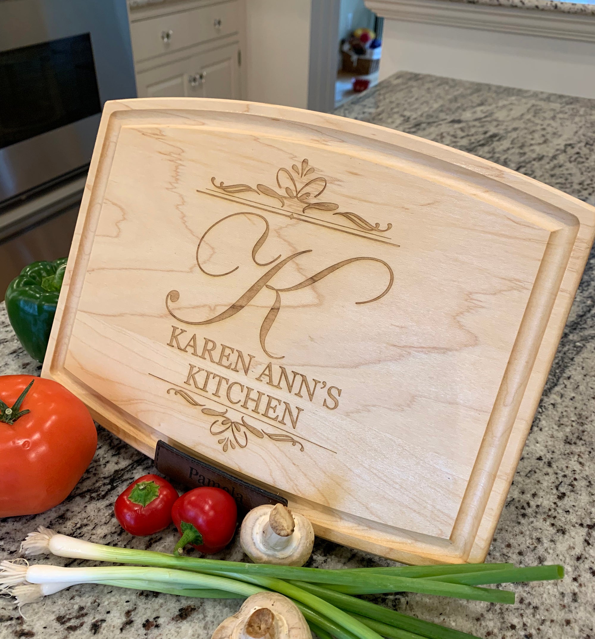 Personalized Maple Cutting Board