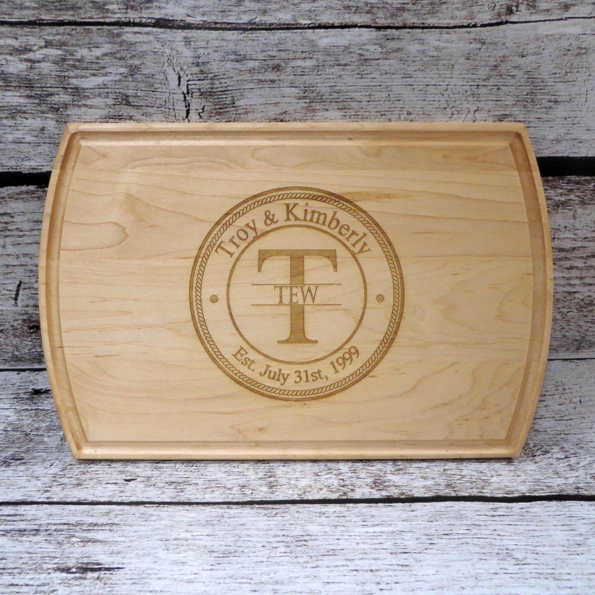 Large Custom Cutting Board.