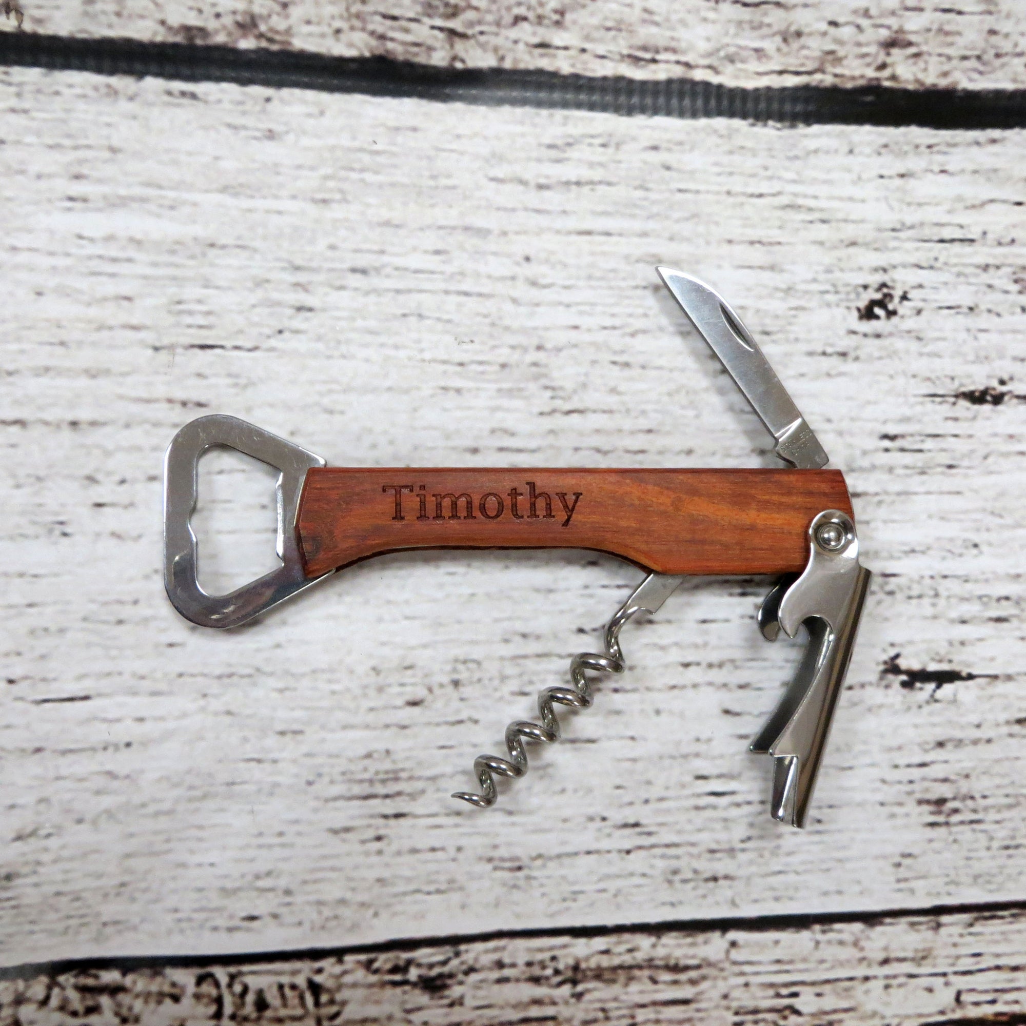 Personalized Wine & Bottle Opener
