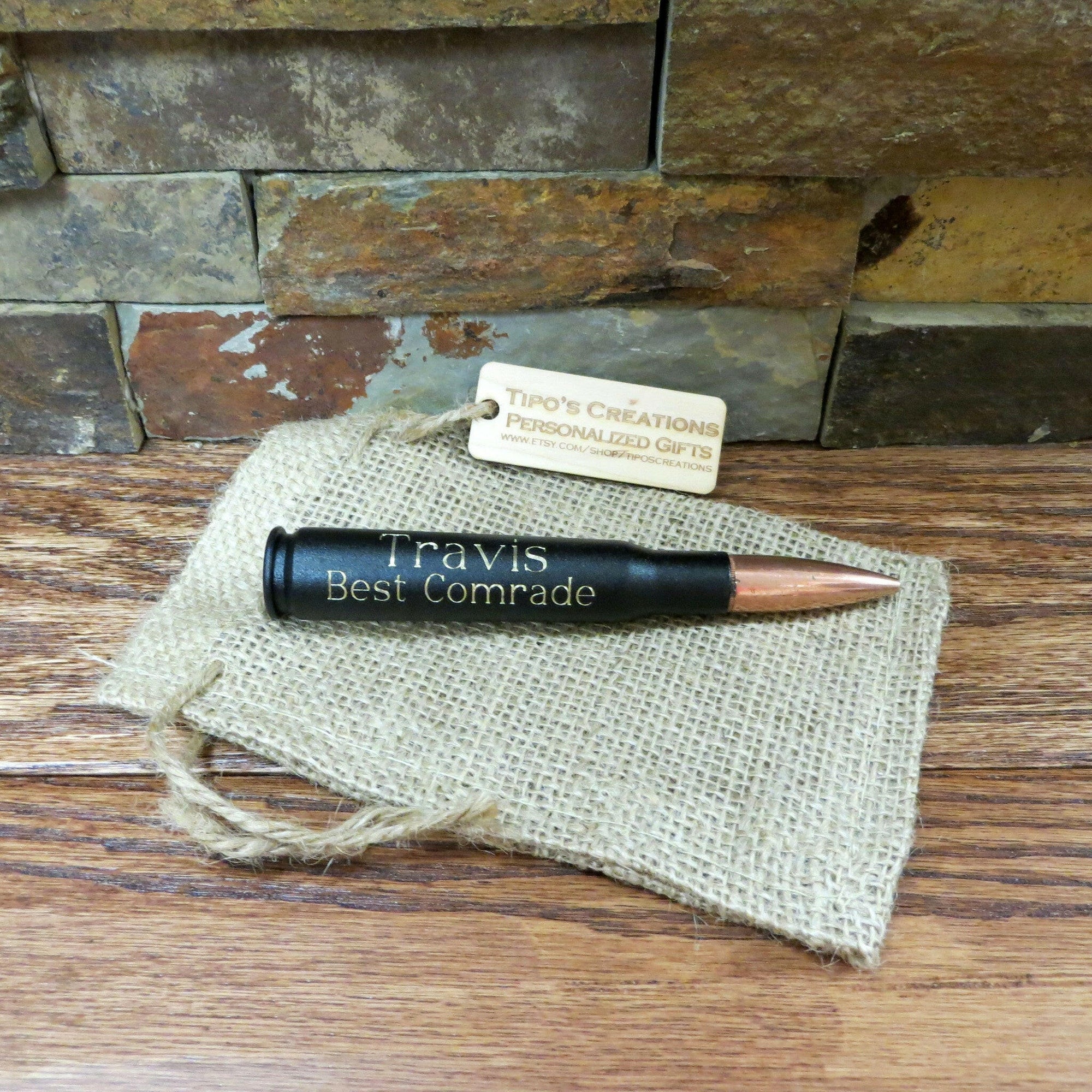 50 Caliber Military Bullet bottle Opener.