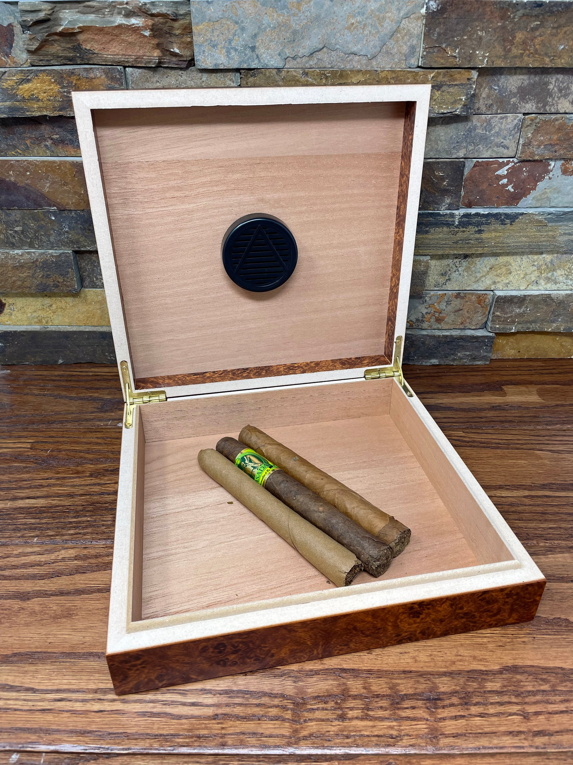 Marble Personalized Humidor and Keepsake Box