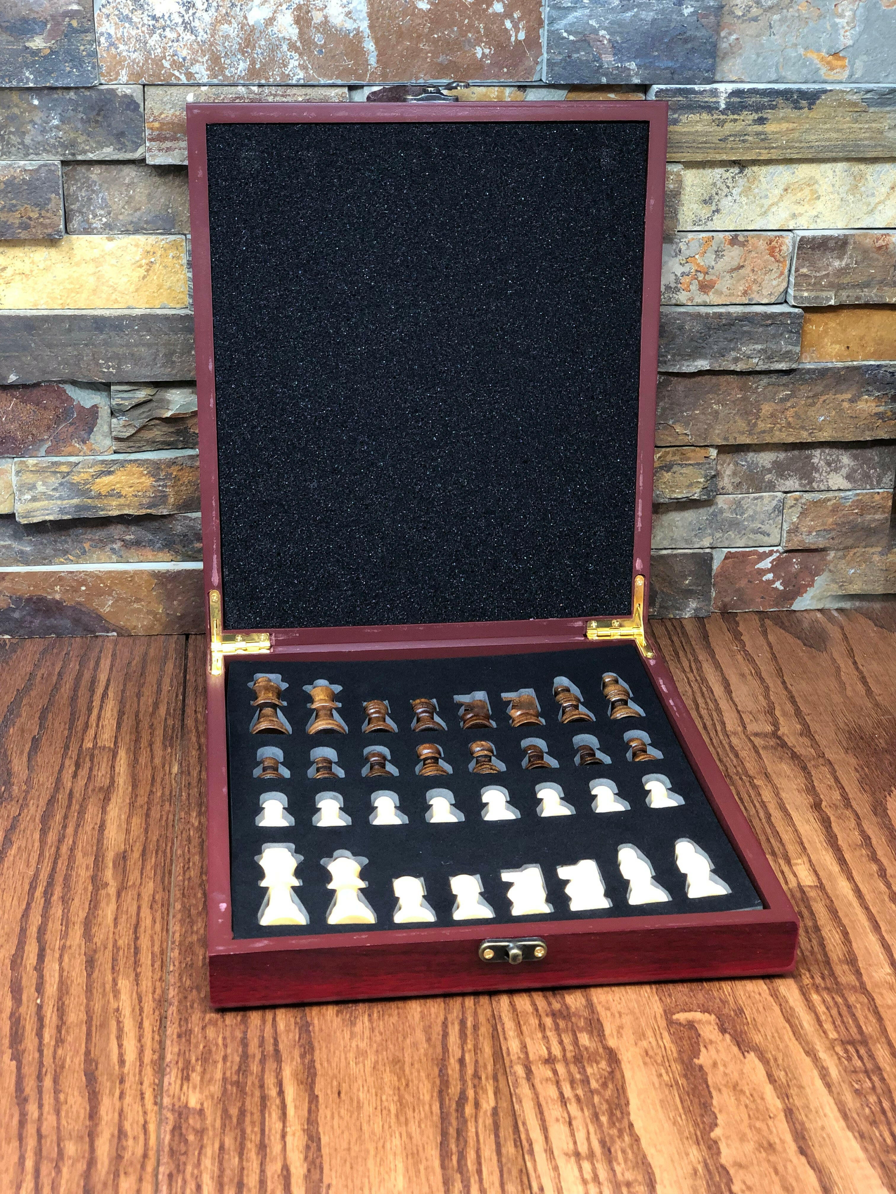 Personalized Chess Board Game Set.
