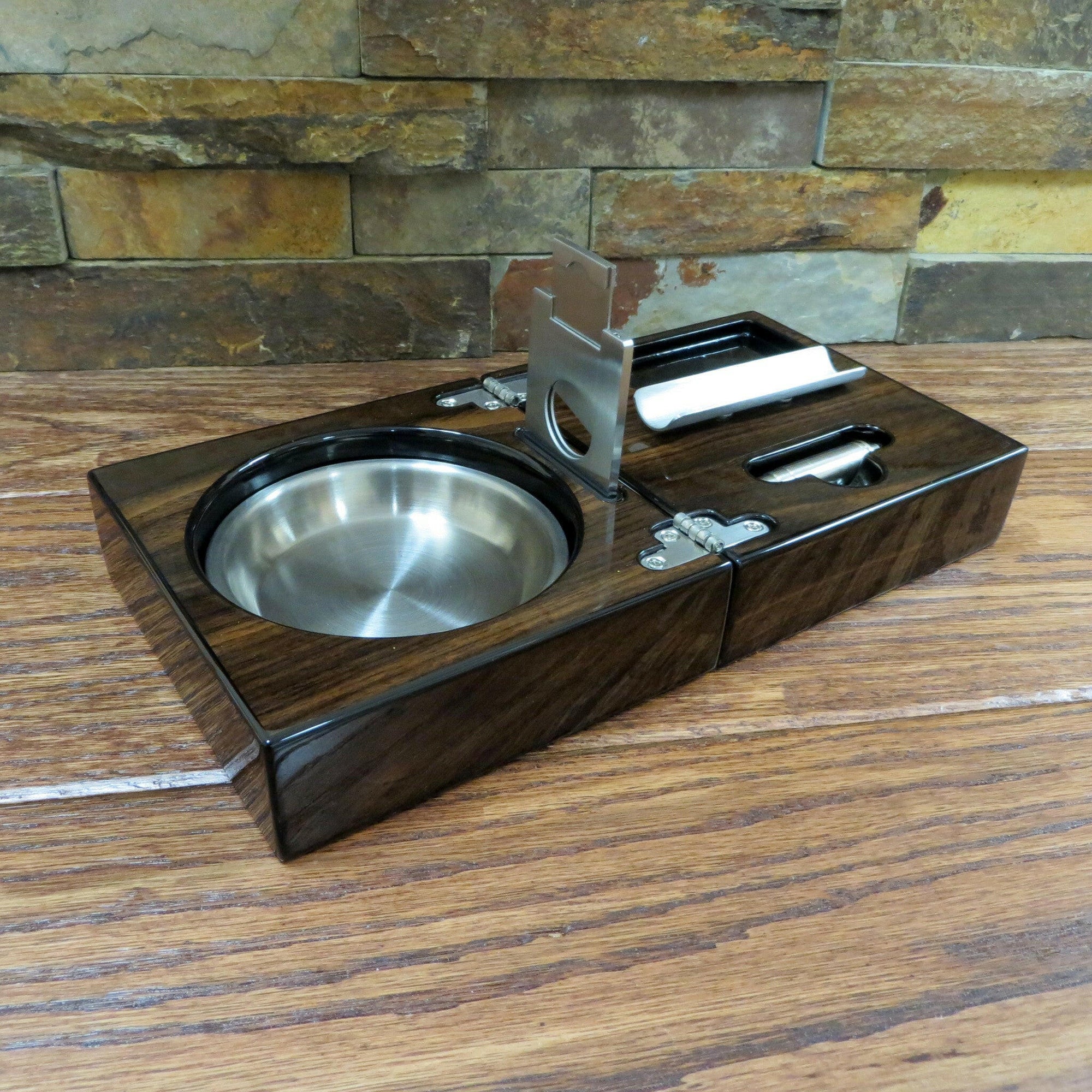 Personalized Cigar Ash Tray.